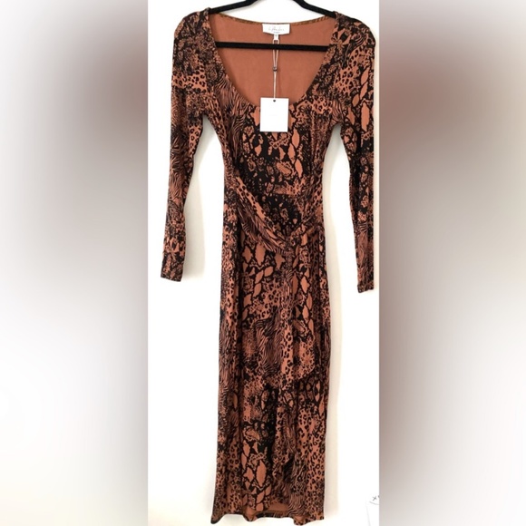 L’academie Animal Print dress NWT - Picture 5 of 5